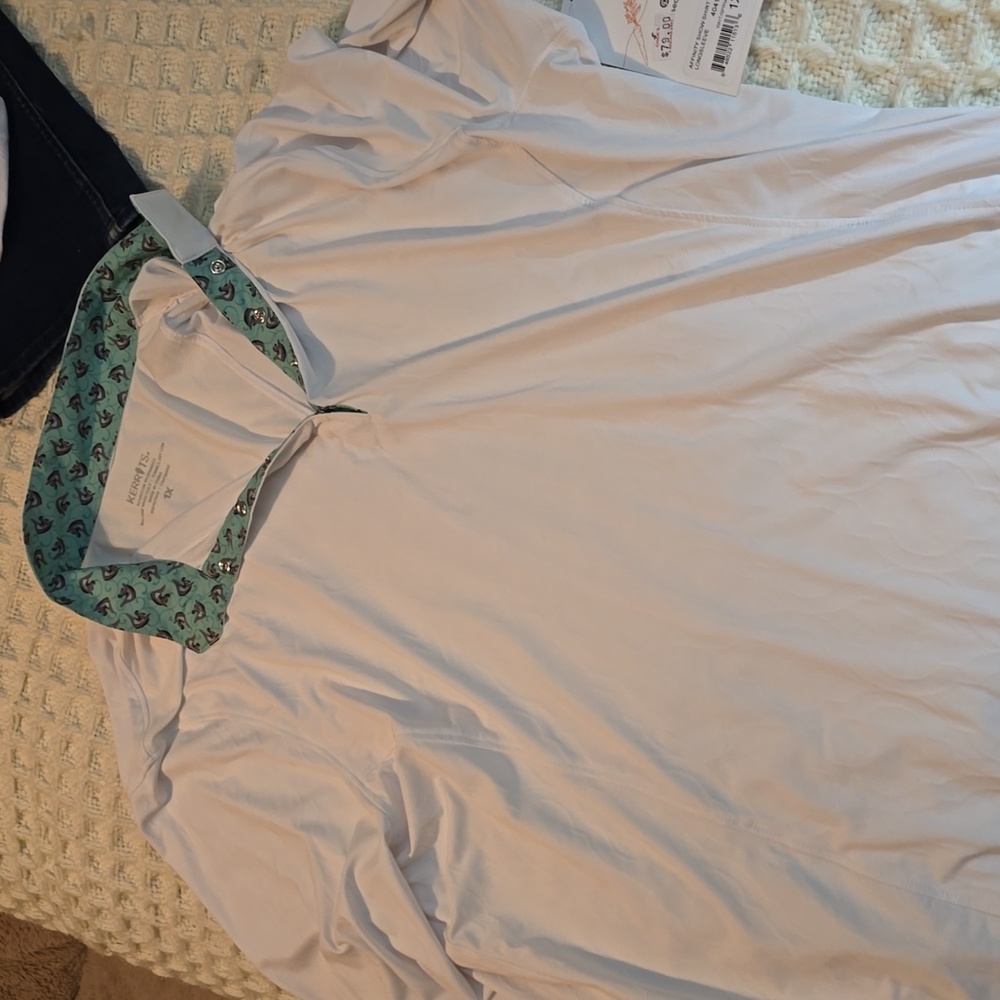 Equestrian riding/show shirt. NwT